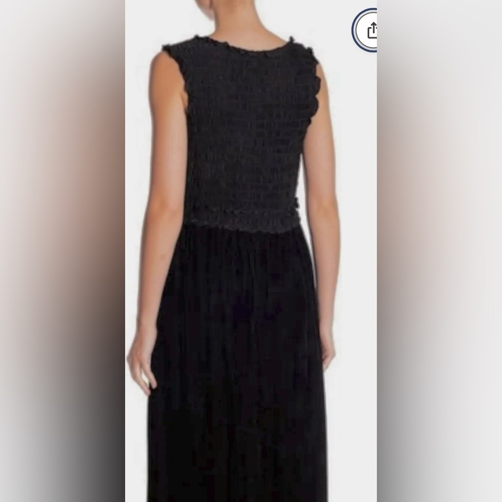 Max Studio London black sleeveless dress size small